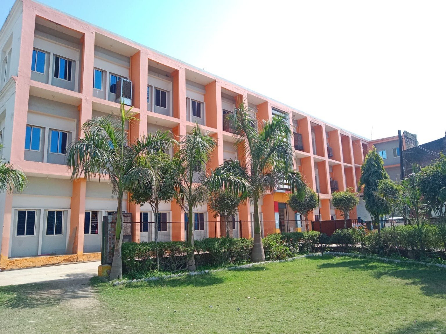 TRS International School campus building